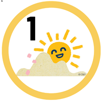 Early Literacy 1st Prize Badge